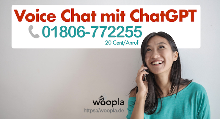 Voice Chat mit GPT-3 KI am Telefon