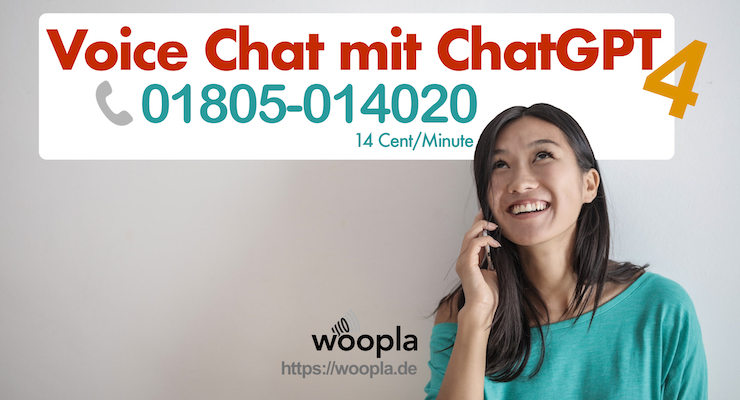 Voice Chat mit GPT-4 KI am Telefon